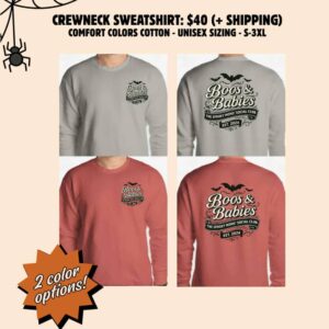 Boos & Babies Crewneck Sweatshirt